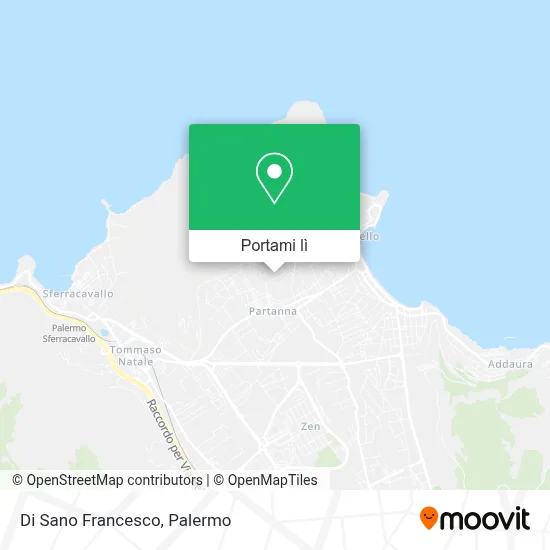 Mappa Di Sano Francesco