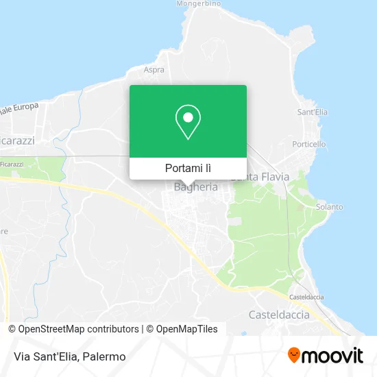 Mappa Via Sant'Elia