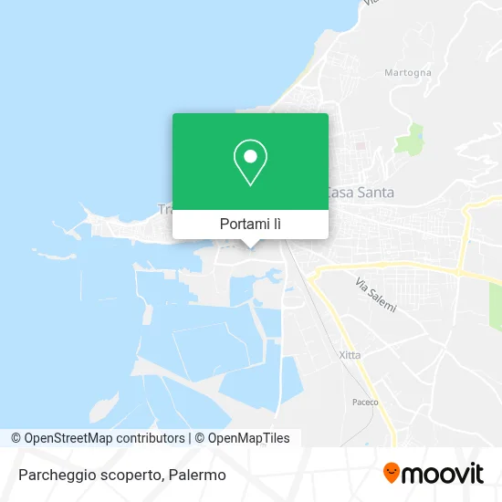 Mappa Parcheggio scoperto