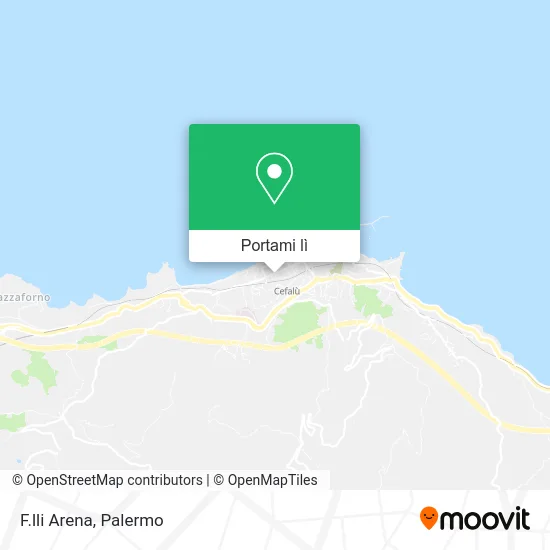 Mappa F.lli Arena