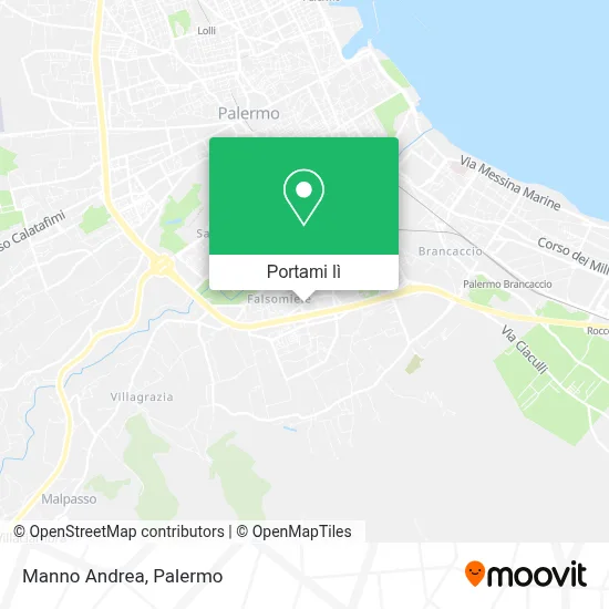 Mappa Manno Andrea