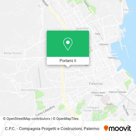 Mappa C.P.C. - Compagnia Progetti e Costruzioni