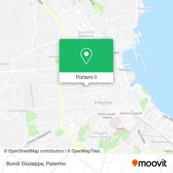 Mappa Bondì Giuseppe