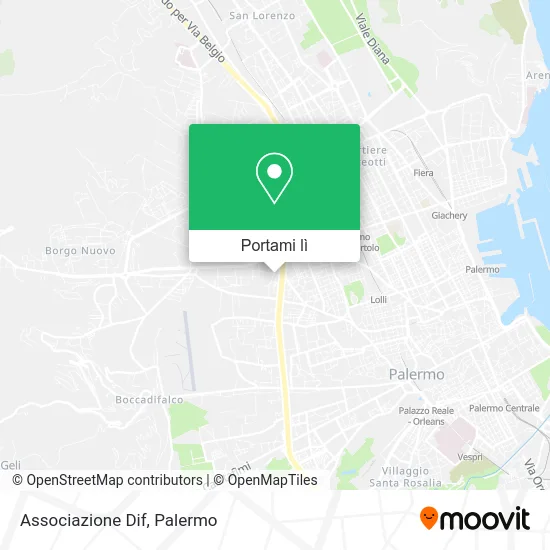Mappa Associazione Dif