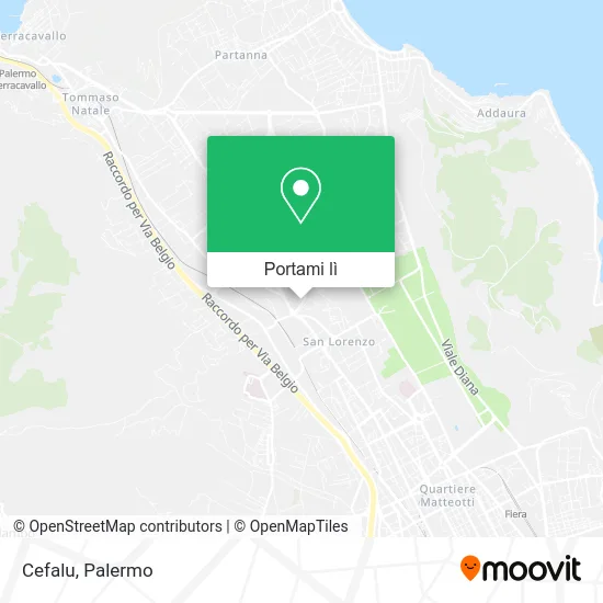 Mappa Cefalu
