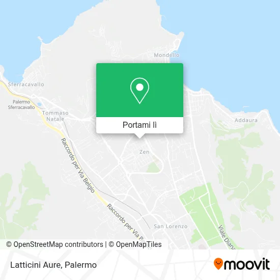 Mappa Latticini Aure