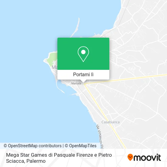 Mappa Mega Star Games di Pasquale Firenze e Pietro Sciacca