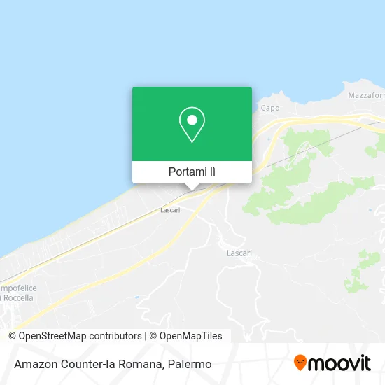 Mappa Amazon Counter-la Romana