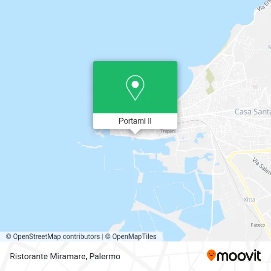 Mappa Ristorante Miramare