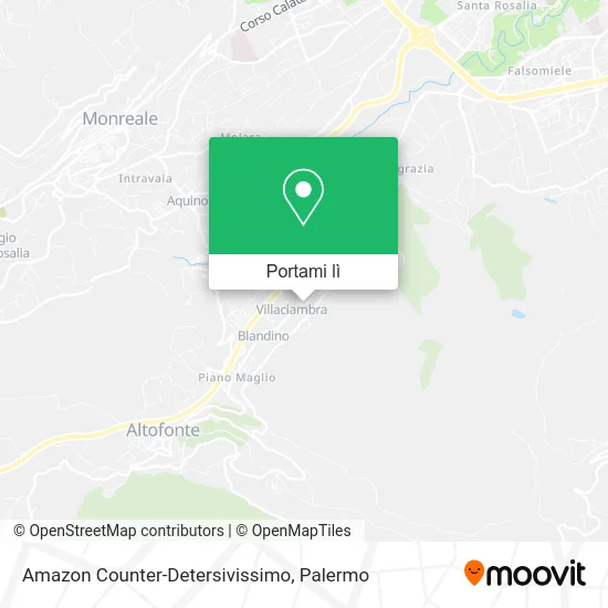 Mappa Amazon Counter-Detersivissimo