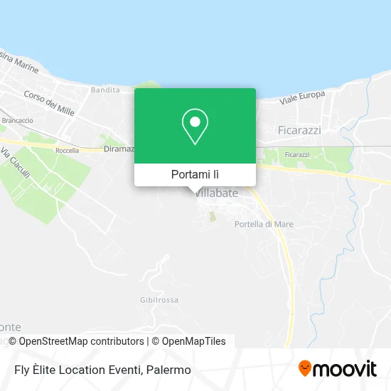 Mappa Fly Èlite Location Eventi