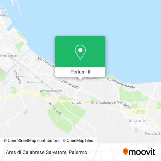 Mappa Ares di Calabrese Salvatore