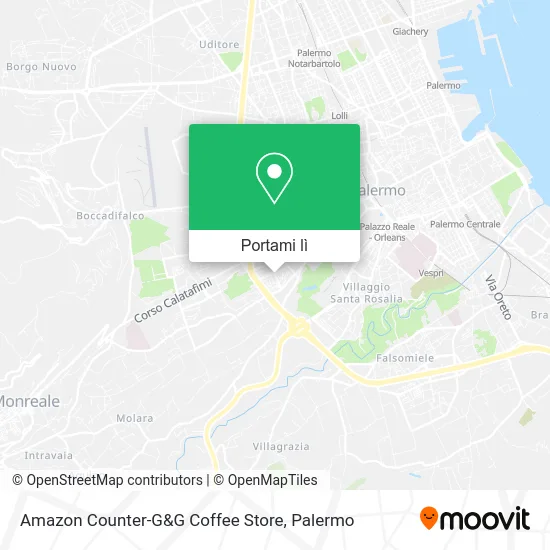 Mappa Amazon Counter-G&G Coffee Store