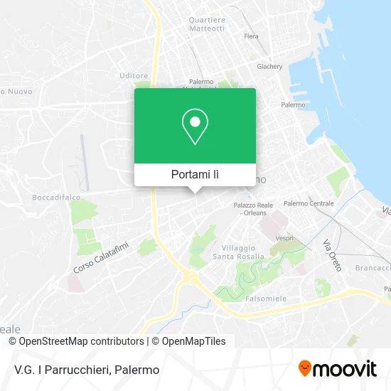 Mappa V.G. I Parrucchieri