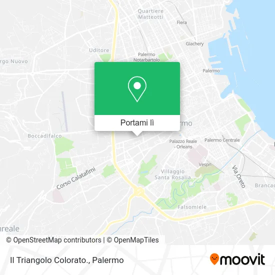 Mappa Il Triangolo Colorato.