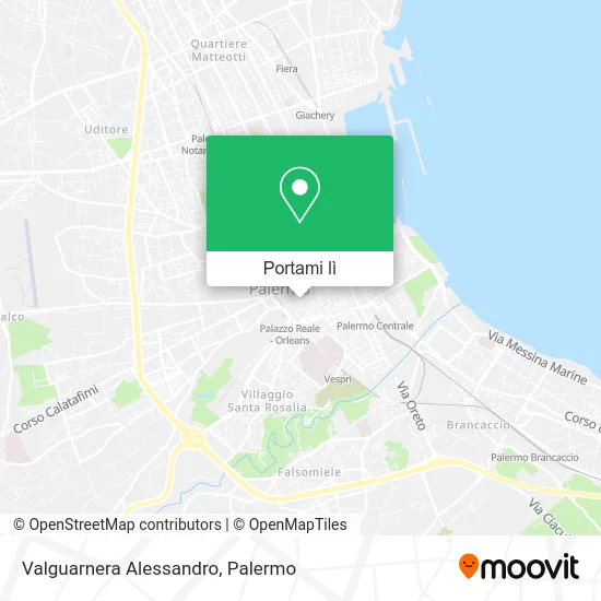 Mappa Valguarnera Alessandro