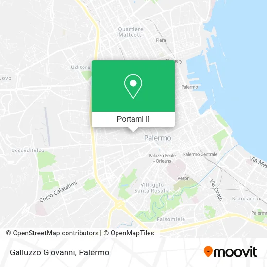 Mappa Galluzzo Giovanni