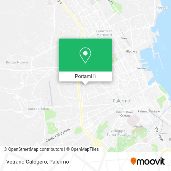 Mappa Vetrano Calogero