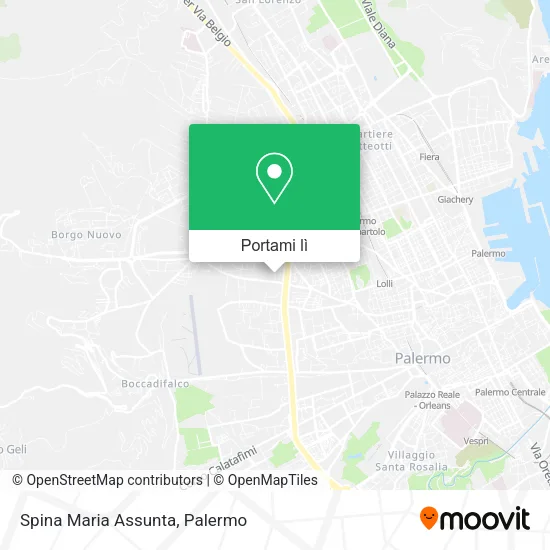 Mappa Spina Maria Assunta