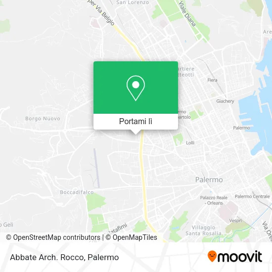 Mappa Abbate Arch. Rocco