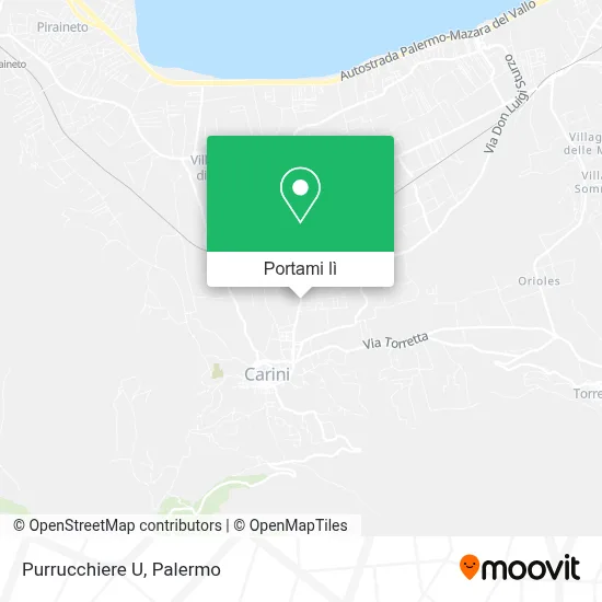 Mappa Purrucchiere U