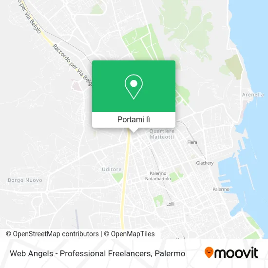 Mappa Web Angels - Professional Freelancers