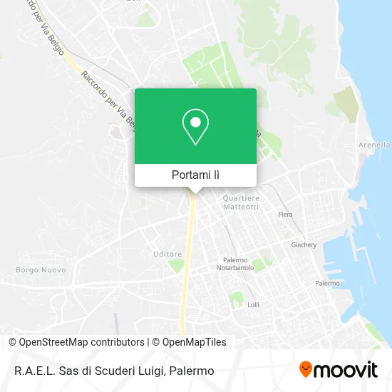 Mappa R.A.E.L. Sas di Scuderi Luigi