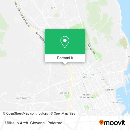 Mappa Militello Arch. Giovanni