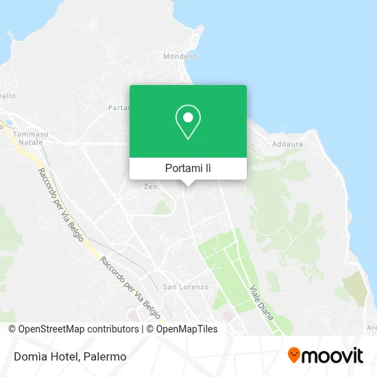 Mappa Domìa Hotel