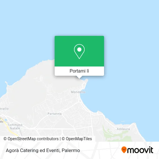 Mappa Agorà Catering ed Eventi