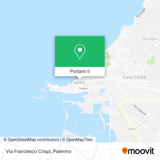 Mappa Via Francesco Crispi