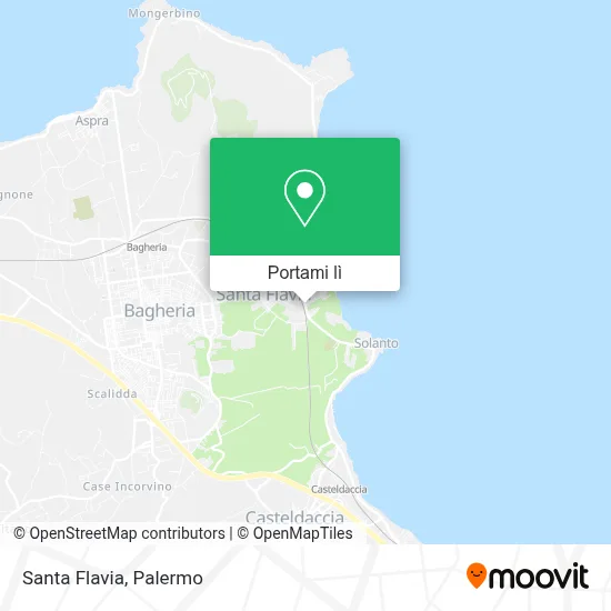 Mappa Santa Flavia