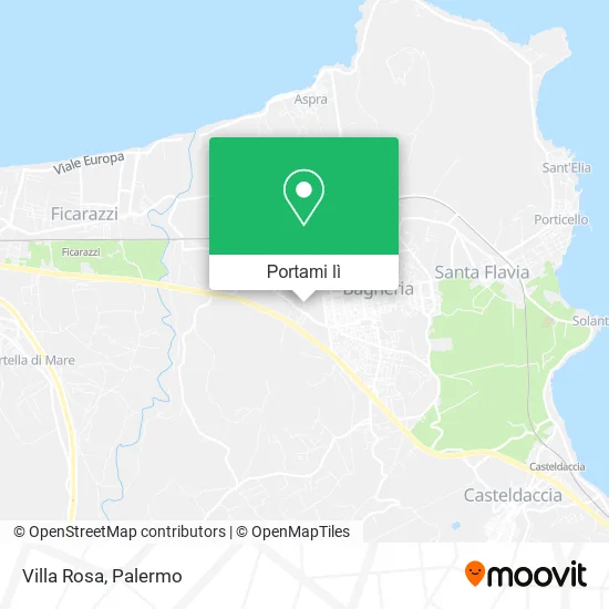 Mappa Villa Rosa