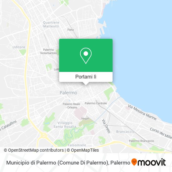 Mappa Municipio di Palermo (Comune Di Palermo)