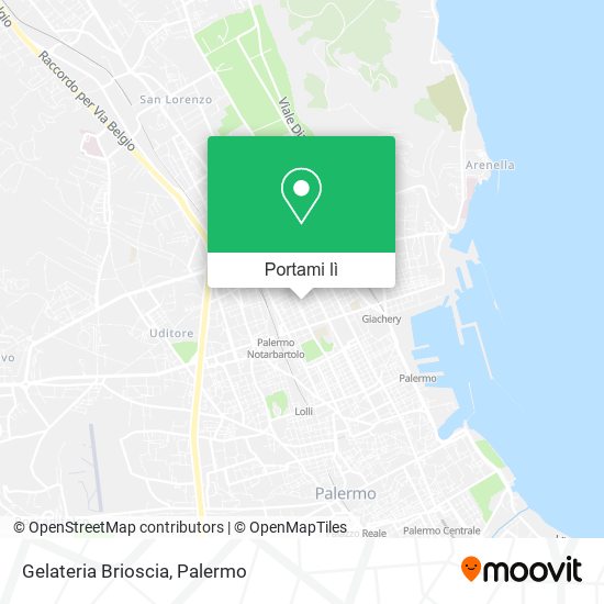 Mappa Gelateria Brioscia