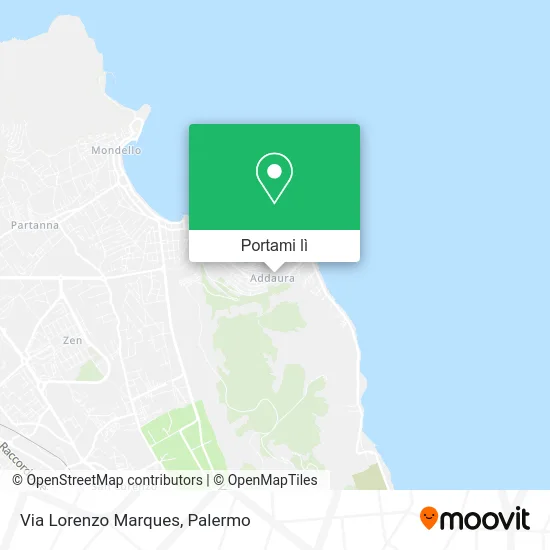 Mappa Via Lorenzo Marques