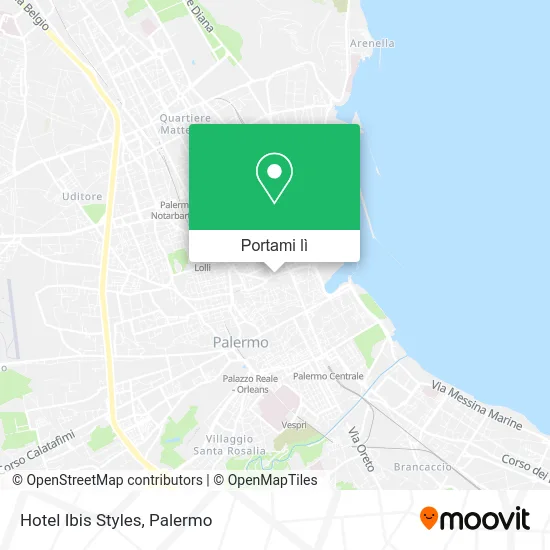 Mappa Hotel Ibis Styles
