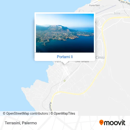 Mappa Terrasini