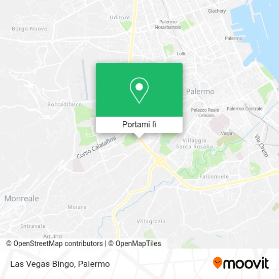 Mappa Las Vegas Bingo