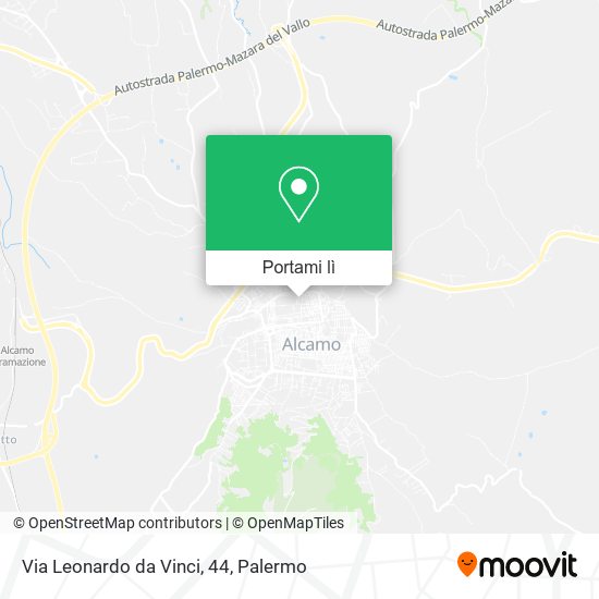 Mappa Via Leonardo da Vinci, 44