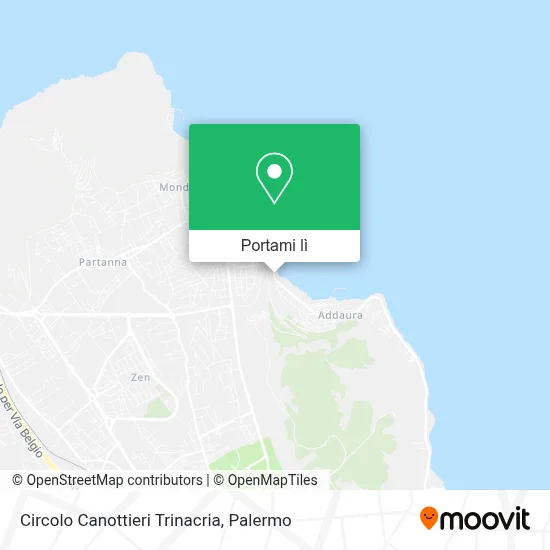 Mappa Circolo Canottieri Trinacria