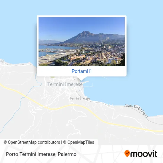 Mappa Porto Termini Imerese