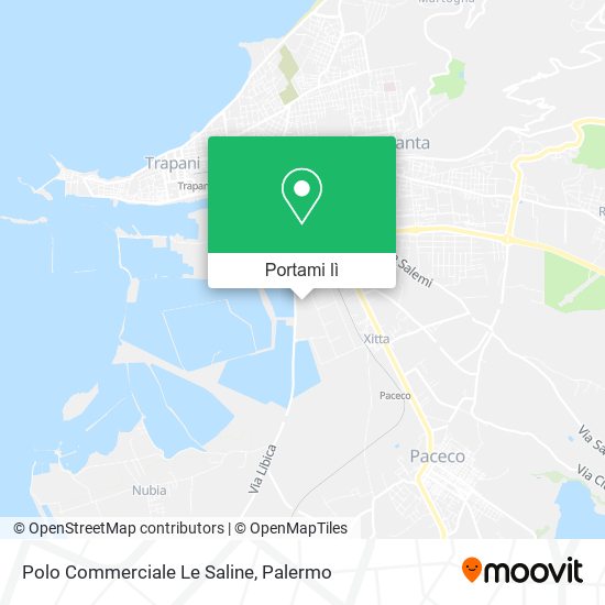 Mappa Polo Commerciale Le Saline