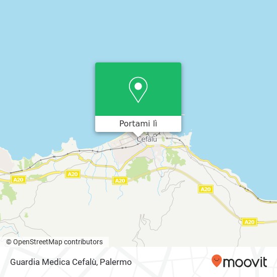 Mappa Guardia Medica Cefalù