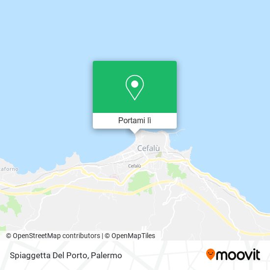 Mappa Spiaggetta Del Porto