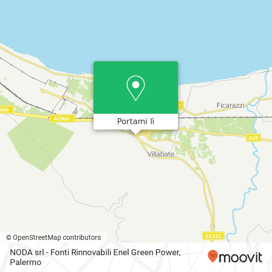 Mappa NODA srl - Fonti Rinnovabili Enel Green Power