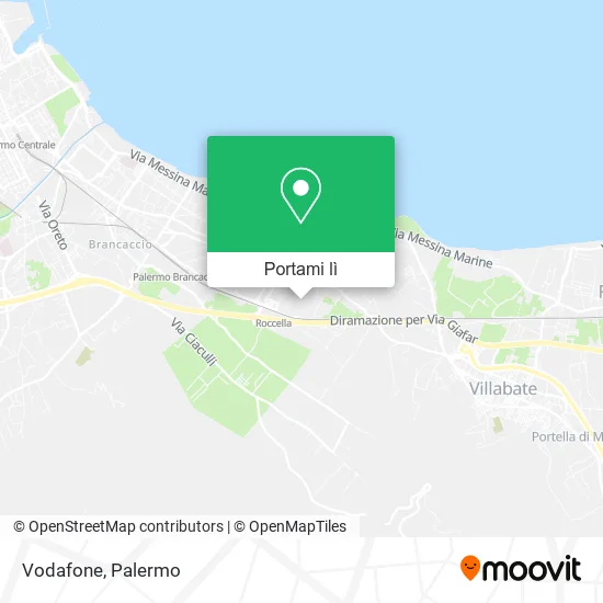 Mappa Vodafone