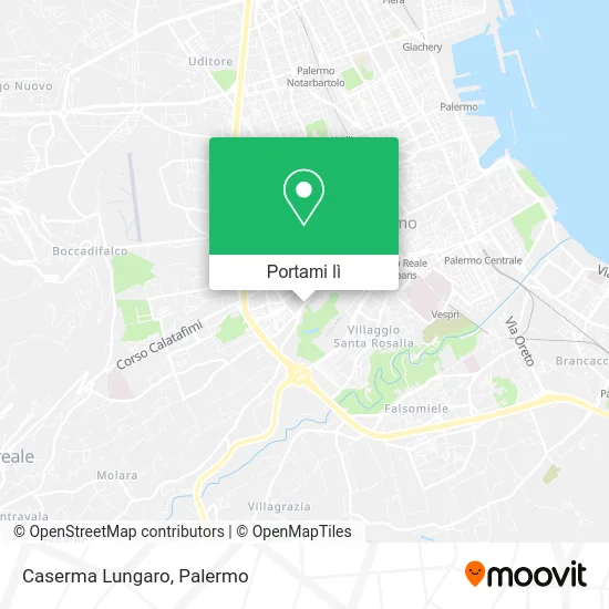 Mappa Caserma Lungaro