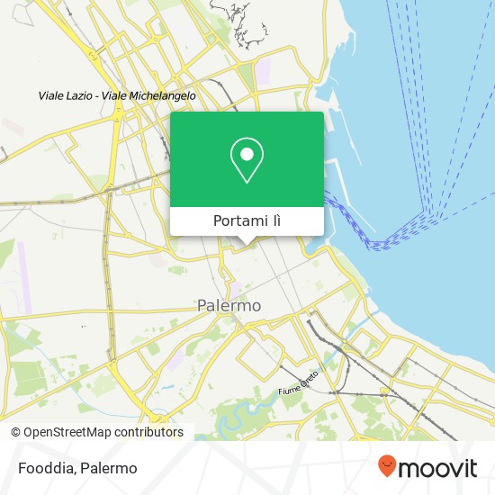 Mappa Fooddia