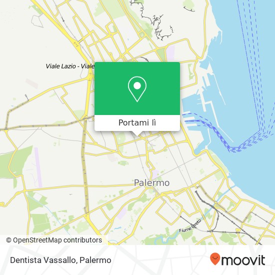 Mappa Dentista Vassallo